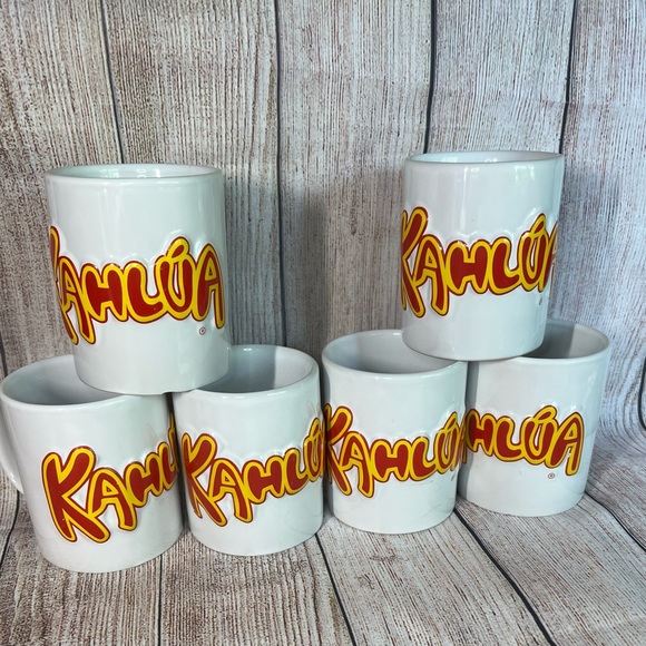 Kahlúa Other - 6 Kahlúa coffee mugs, Vintage, coffee cups